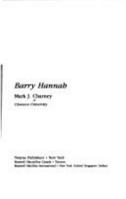Barry Hannah (Twayne's United States Authors Series) 0805776338 Book Cover