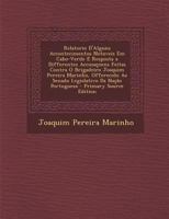 Relatorio D'Alguns Accontecimentos Notaveis Em Cabo-Verde E Resposta a Differentes Accusaçoens Feitas Contra O Brigadeiro Joaquim Pereira Marinho, ... Da Nação Portugueza 1289390142 Book Cover