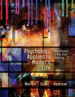 Mindtap Psychology, 1 Term (6 Months) Printed Access Card for Weiten/Dunn/Hammer's Psychology Applied to Modern Life: Adjustment in the 21st Century 1337112089 Book Cover
