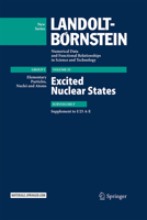 Excited Nuclear States: Supplement to I/25 A-G 3662487454 Book Cover