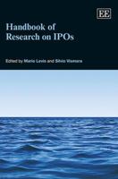 Handbook of Research on IPOs. Edited by Mario Levis and Silvio Vismara 1781955360 Book Cover