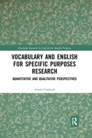 Vocabulary and English for Specific Purposes Research: Quantitative and Qualitative Perspectives 0367594471 Book Cover
