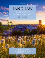 Land Law: Text, Cases and Materials 0198868529 Book Cover