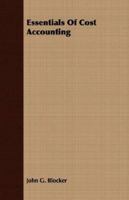 Essentials Of Cost Accounting 1406703710 Book Cover