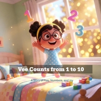 Vee Counts from 1 to 10: A Story of Play, Numbers, and Joy B0GF88S2R4 Book Cover