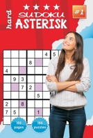 Sudoku Asterisk - hard - vol.1 B09SNV8G77 Book Cover