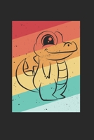 Krokodil Alligator Notizbuch: Krokodil Alligator Notizbuch f�r Liebhaber / Notizheft / Notizblock A5 (6x9in) Dotted Notebook / Punkteraster / 120 gepunktete Seiten 1674056974 Book Cover