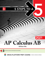 5 Steps to a 5: AP Calculus AB 2021 1260464644 Book Cover