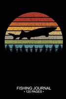 Fishing Journal 120 Pages: 6x 9'' Time Management Notebook White Sturgeon Fish-ing Freshwater Game Fly Composition Notes Day Planner Notepad Log-Book Paper Sheets School 1661831338 Book Cover