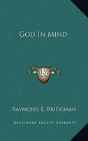 GOD IN MIND 1425347290 Book Cover