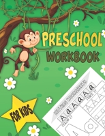 preschool workbook for kids: alphabet handwriting practice workbook for kids, worksheets alphabet for preschoolers, +130 activity pages B088BFGFBZ Book Cover