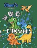 ABC Dinosaurs (Ethan's Colors) B0G4DQKRVC Book Cover