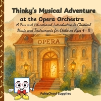 Thinky’s Musical Adventure at the Opera Orchestra: A Fun and Educational Introduction to Classical Music and Instruments for Children Ages 4–8 B0FH55ZQ7H Book Cover
