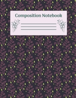 Composition Notebook: Wide Ruled Notebooks Paper - Composition Notebook (Diary, Journal) 8.5x11in 100 Pages Wide Ruled Notebooks Paper 1699134820 Book Cover