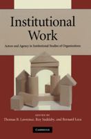 Institutional Work 0521178525 Book Cover