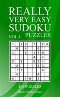 Really Very Easy Sudoku Puzzles 1548456837 Book Cover