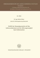 Einfluss Der Stempelgeometrie Auf Den Umformwiderstand Und Die Abformgenauigkeit Beim Kalteinsenken 3531022547 Book Cover