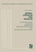 Metrik, Literatur Und Sprache 3528073322 Book Cover