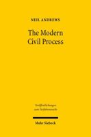 The Modern Civil Process: Judicial and Alternative Forms of Dispute Resolution in England 3161495322 Book Cover