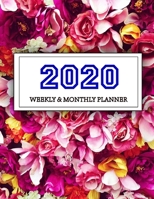 2020 Planner Weekly and Monthly: Jan 1, 2020 to Dec 31, 2020: Weekly & Monthly Planner + Calendar Views Inspirational Quotes and Navy Floral Cover ... December 2020 1706092466 Book Cover