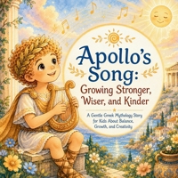 Apollo's Song: Growing Stronger, Wiser, and Kinder: A Gentle Greek Mythology Story for Kids About Balance, Growth, and Creativity (Legends of Olympus) B0HDVBQNM8 Book Cover