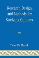 Research Design and Methods for Studying Cultures B00A2O2E1C Book Cover