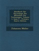 Der Speciellen Physiologie, Viertes Buch 0274751623 Book Cover