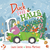 Duck the Halls: A Rhyming Christmas Story B0GK5W3YWL Book Cover