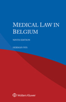 Medical Law in Belgium 9403548371 Book Cover