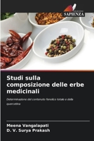 Studi sulla composizione delle erbe medicinali (Italian Edition) 6209939414 Book Cover
