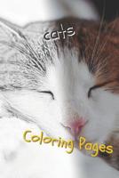 Cats: Beautiful Coloring Pages with Cats, Drawings, for Adults and for Girls 1090737815 Book Cover