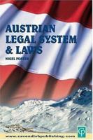 Austrian Legal System and Laws 1859417574 Book Cover
