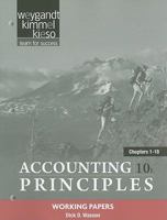 Accounting Principles: Working Papers: Chapters 1-18 0470887915 Book Cover