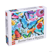 Lego Butterflies & Blooms 1000-Piece Puzzle 1797233432 Book Cover