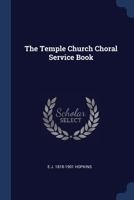 The Temple Church Choral Service Book 1376769379 Book Cover