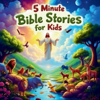 5 Minute Bible Stories for Kids: Bible Stories About Jesus and the Nativity: Short, Captivating Tales for Toddlers and Preschoolers 8397248455 Book Cover