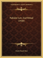 Nabaloi Law And Ritual 1166581713 Book Cover