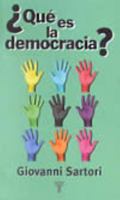 QUE ES LA DEMOCRACIA? 9681912411 Book Cover