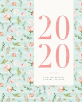 2020 US-Dated Monthly & Weekly Planner: for Women, Features One Line A Day Section January 2020 - December 2020 Agenda & Diary 2-Page Weekly Spread, 2-Page Monthly Spread - 8x10 1704715245 Book Cover
