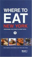 Where to Eat New York 0762735961 Book Cover