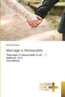 Marriage is Honourable 6209180426 Book Cover
