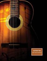 Guitar Tab Sheet Music Notebook: Practice Sheet Music Notebook With Staff Tablature and Chord Boxes - 200 Pages / 100 Sheets, 8-1/2" x 11” 1719443548 Book Cover