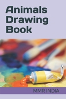 Animals Drawing Book B09DMP7VHP Book Cover