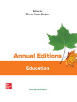 Annual Editions: Education 1259922839 Book Cover