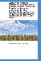 Colón y La Historia Póstuma 1113515341 Book Cover