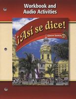 Asi Se Dice! (Glencoe Spanish) 0078777836 Book Cover