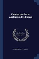 Florul� Insularum Australium Prodromus 1377095983 Book Cover