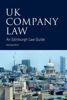 UK Company Law: An Edinburgh Law Guide 074869370X Book Cover