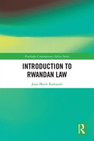 Introduction to Rwandan Law 1032175745 Book Cover