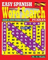 EASY SPANISH Word Search Puzzles. Vol. 4 1545502595 Book Cover